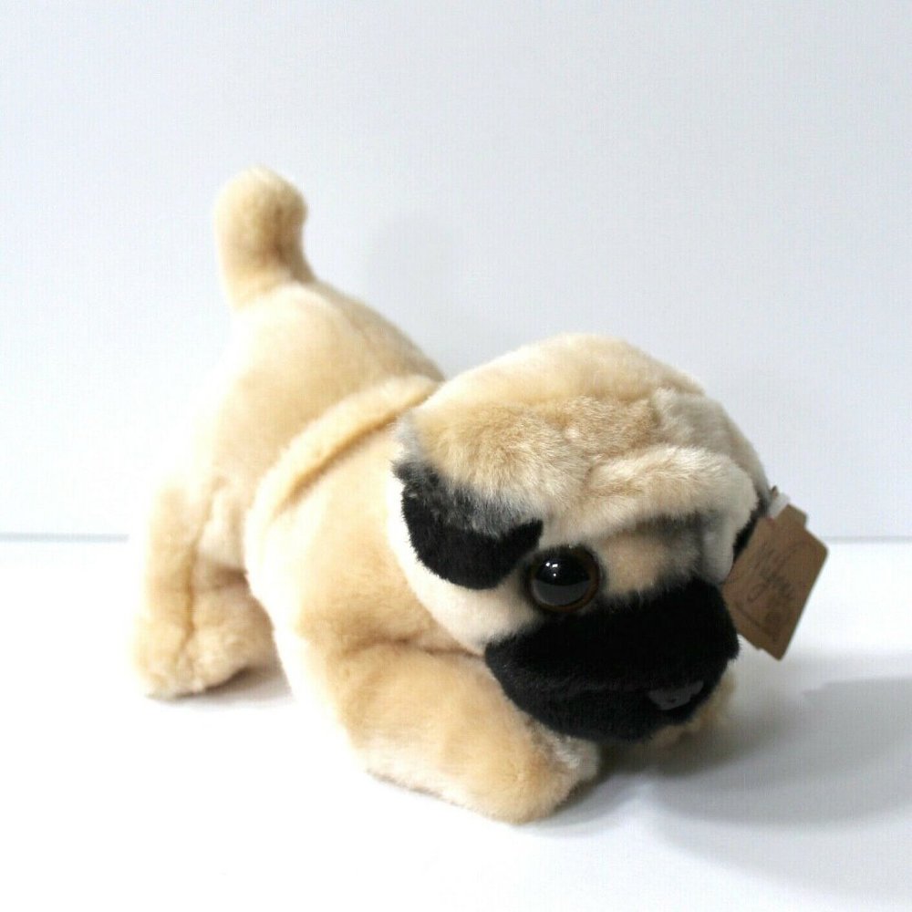 Miyoni by Aurora Pug Puppy Plush Stuffed Animal 9" L
